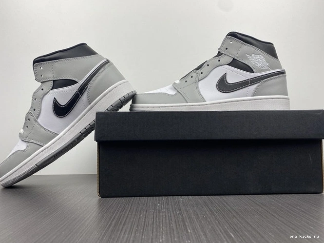 Rep Onekick Smoke 554724- Jordan1 3725 Mid Anthracite Light SunProtective Grey 1028